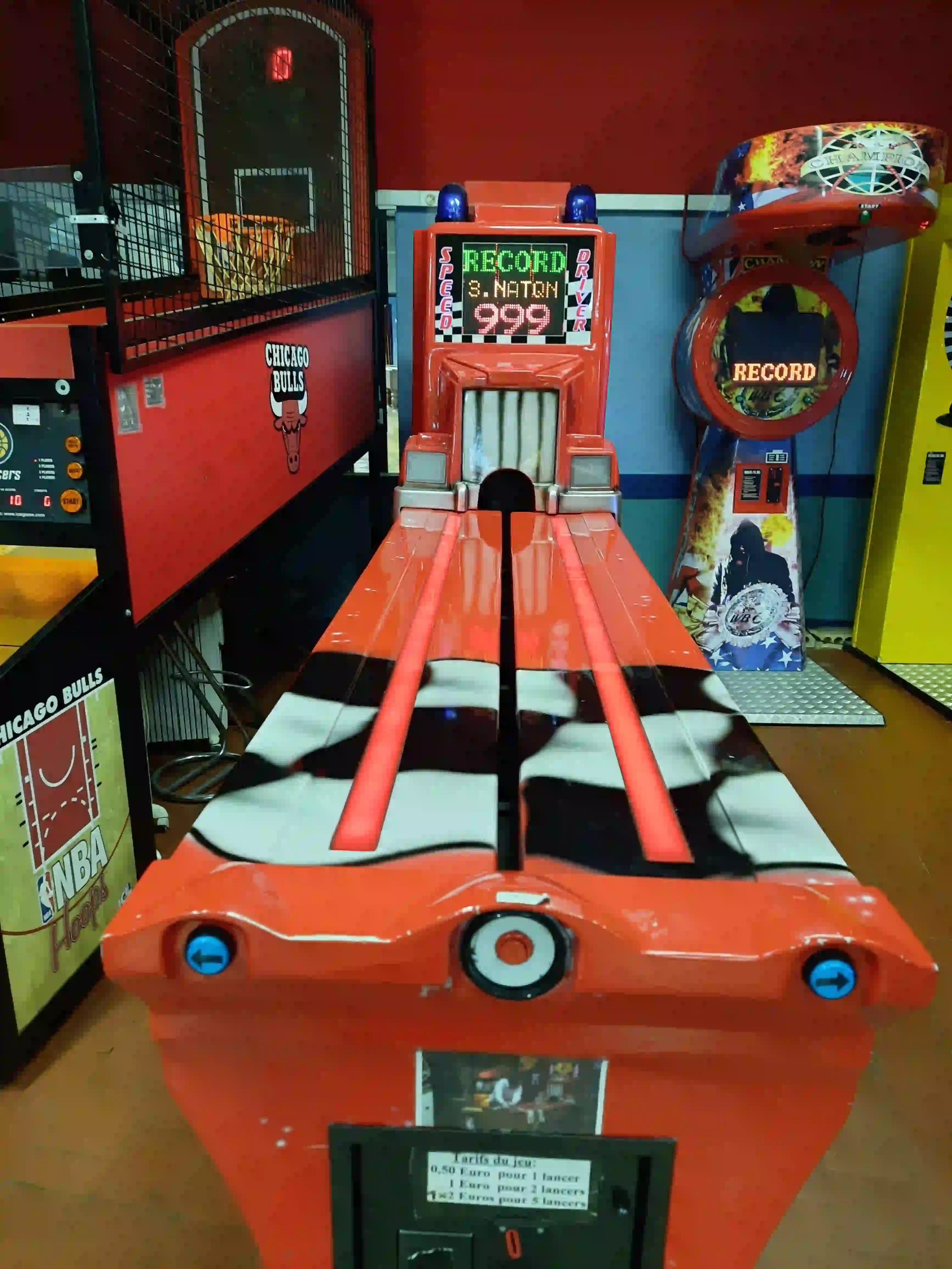 Photo du jeu de lancer de voitures